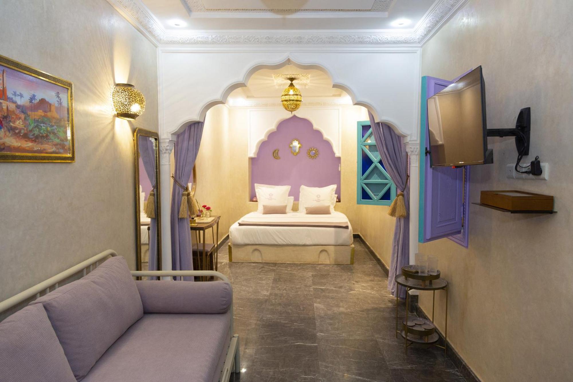 Riad La Rose Orientale Marrakech 马拉喀什 客房 照片